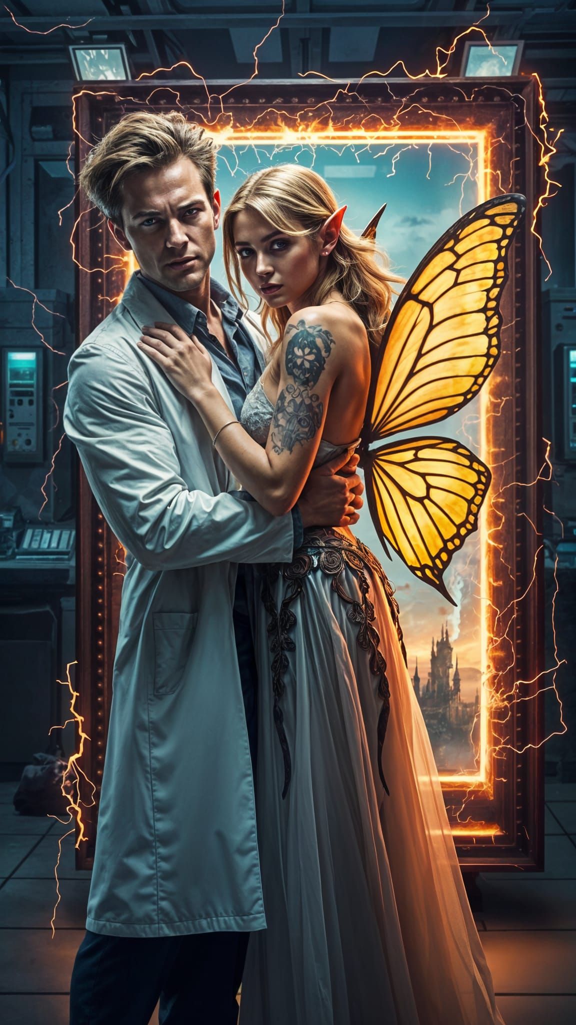 Cosmic Embrace: Love Beyond Dimensions