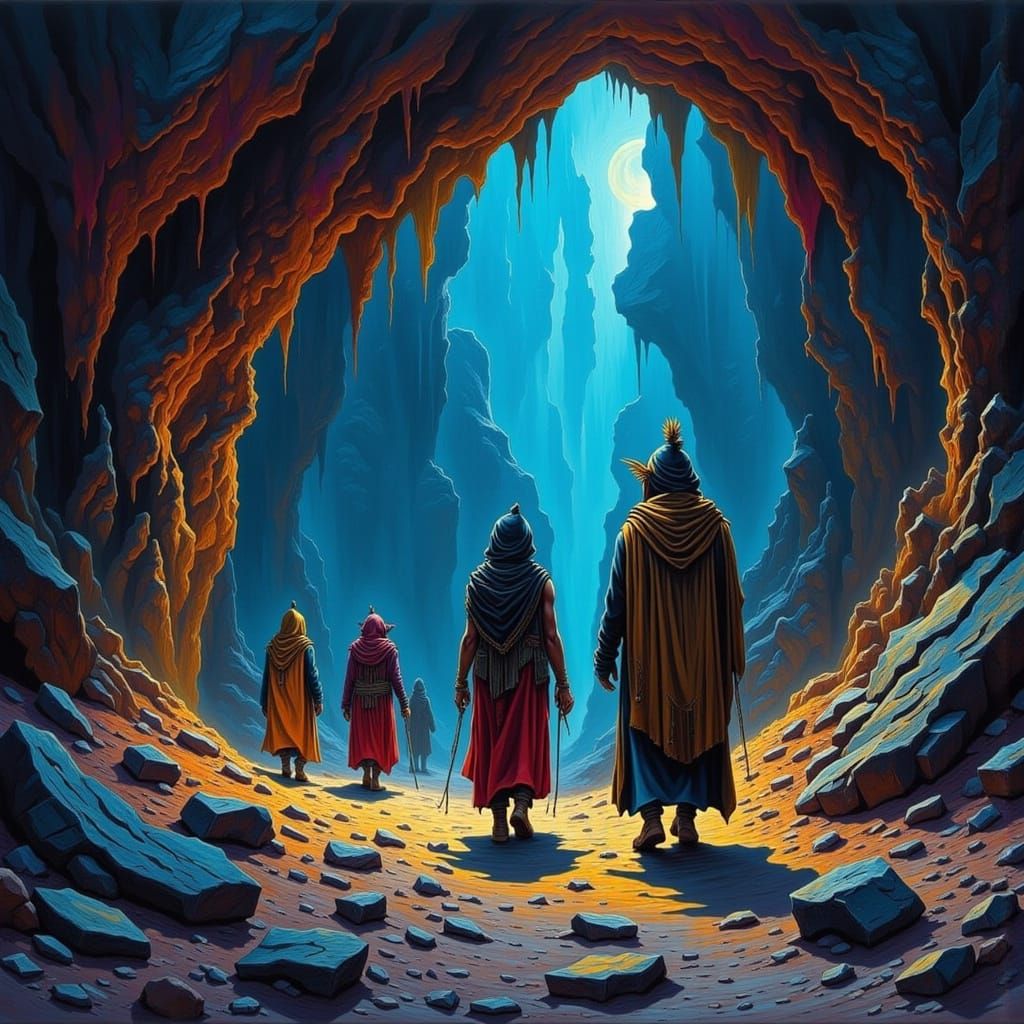 Nomads Discover Glowing Cave of Ancient Mysteries