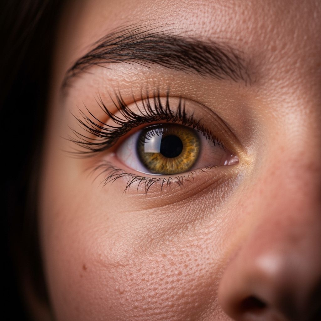 Photorealistic Close-Up Of Direct-View Lens With Detailed Sk...