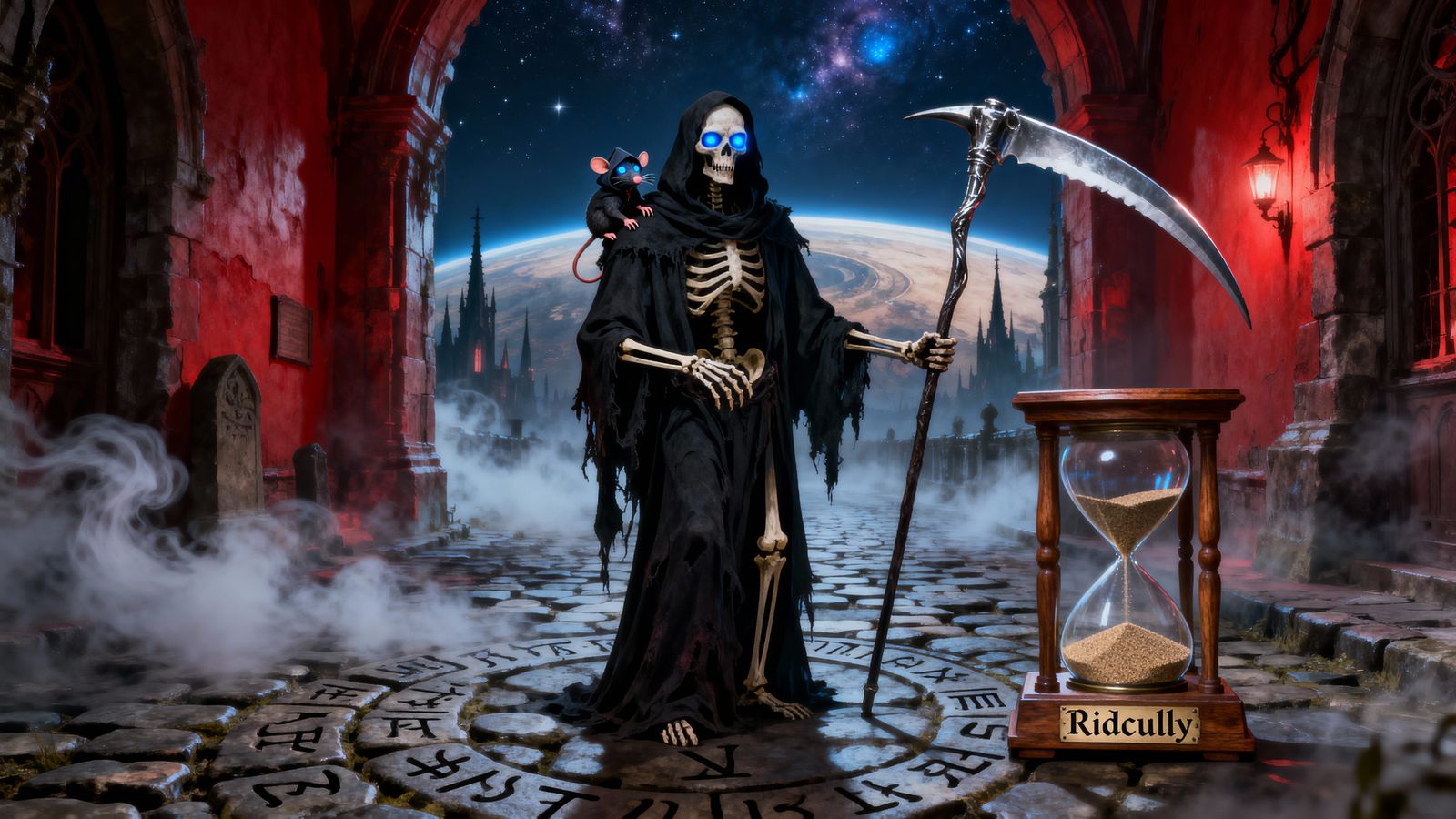 Death and Rat-Death on Discworld Alley