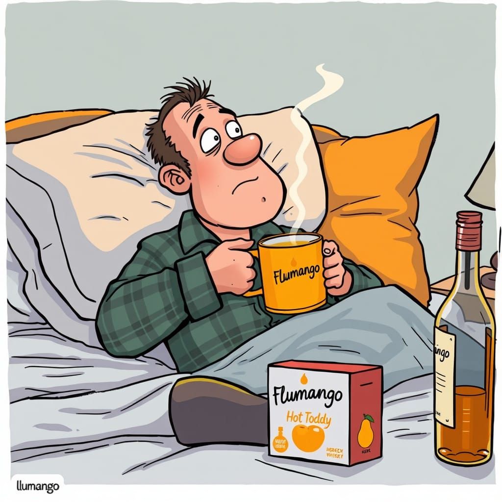 Sick Man Finds Relief with Flumango Hot Toddy