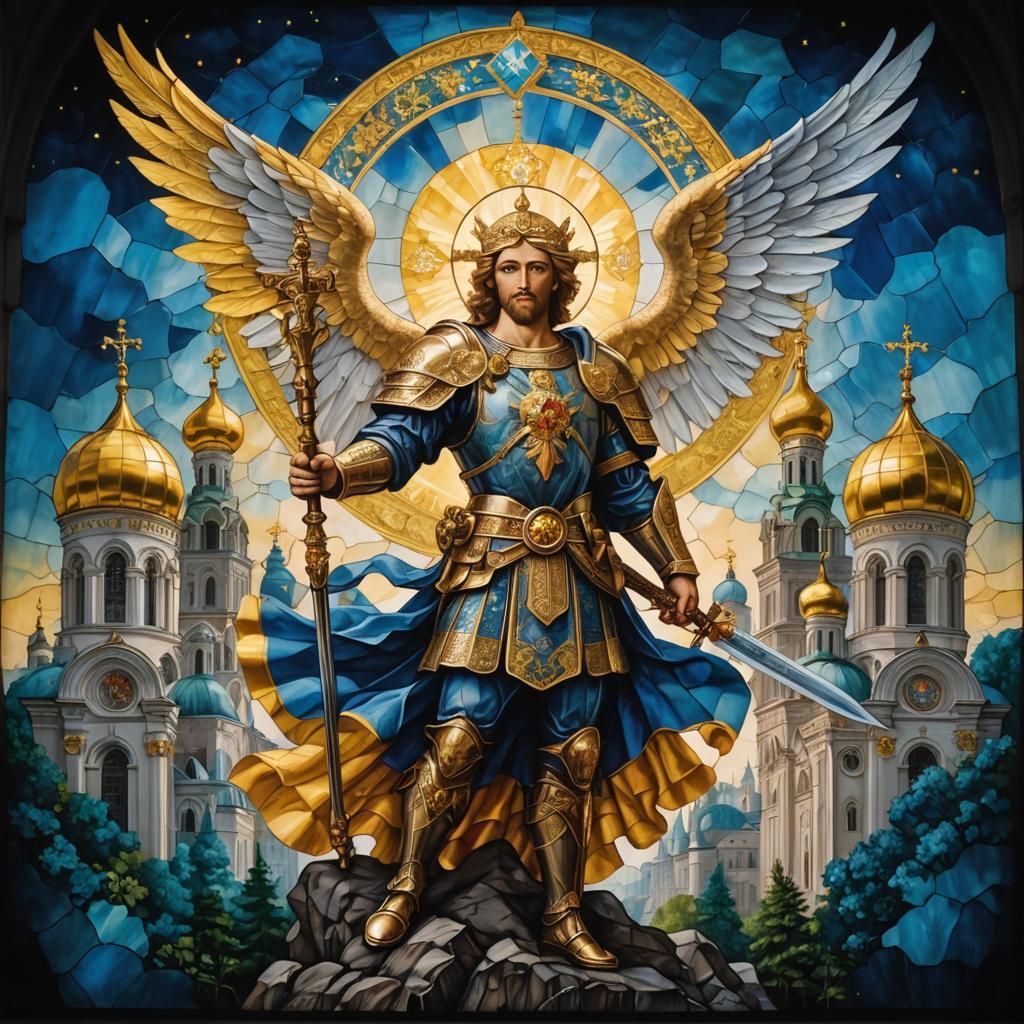 Ukraine: Shield of Europe in Stained Glass