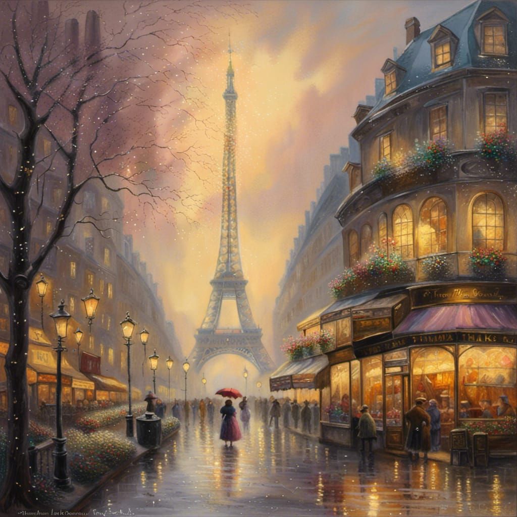 New Year's Eve Fantasy in Paris