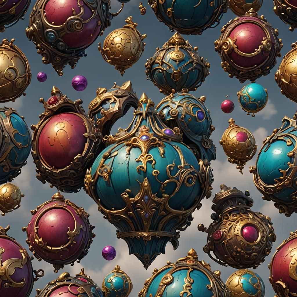 Fantastical Matte Painting in Deep Color