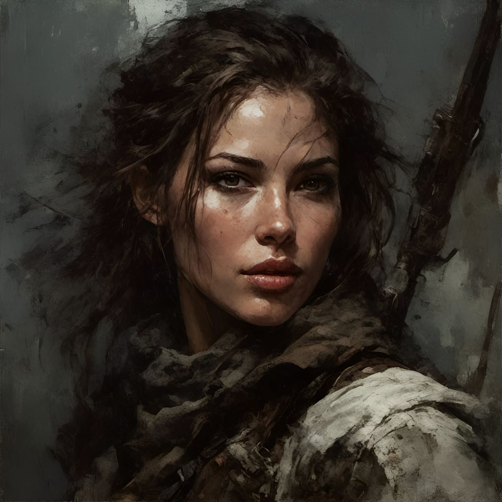 Middle Earth Ranger with Brown Hair