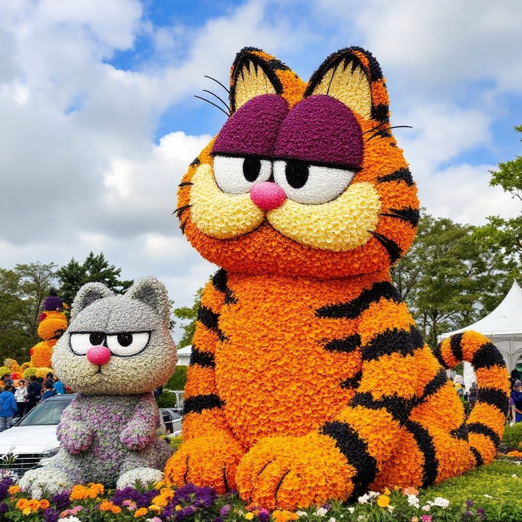 Garfield and Nermal