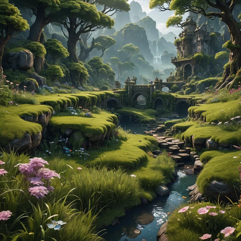 Fantastical Landscape: The Grass is Greener