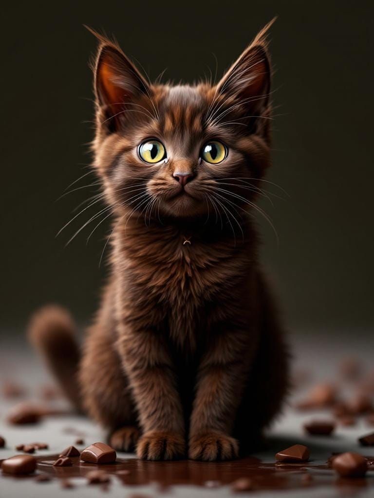 Chocolate Kitten: An Elegant Confection