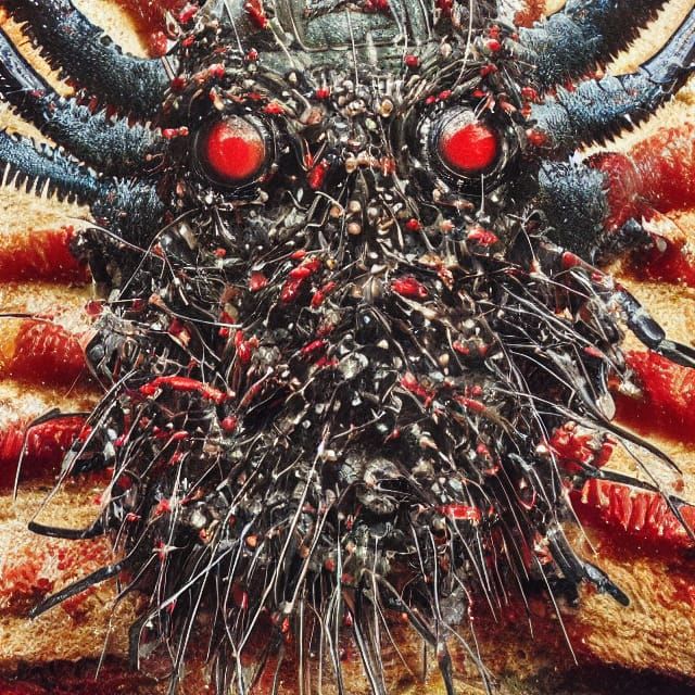 Baphomet Meat Sculpture