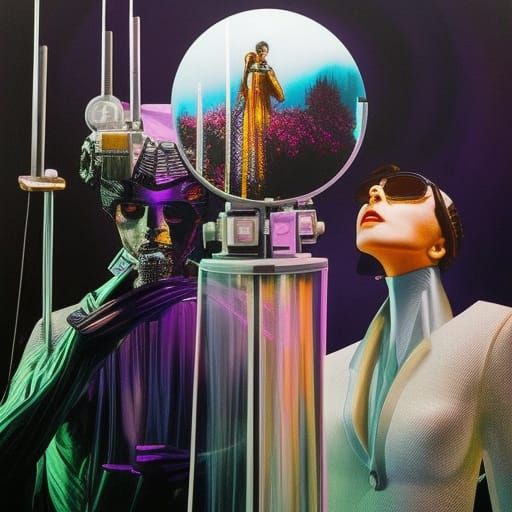 Surreal Selfie at the End of Reality