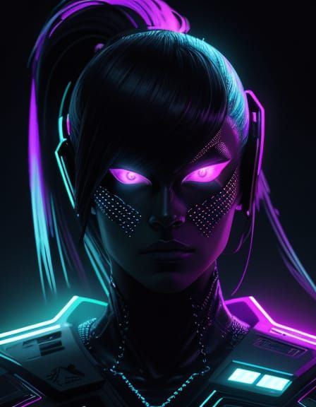 Neon Noir Display in High Definition