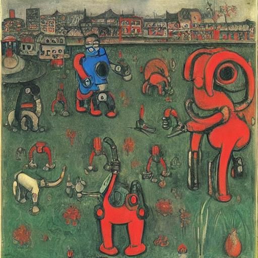 Eeyore's Shanghai Robot Worries: Renaissance to Rothko