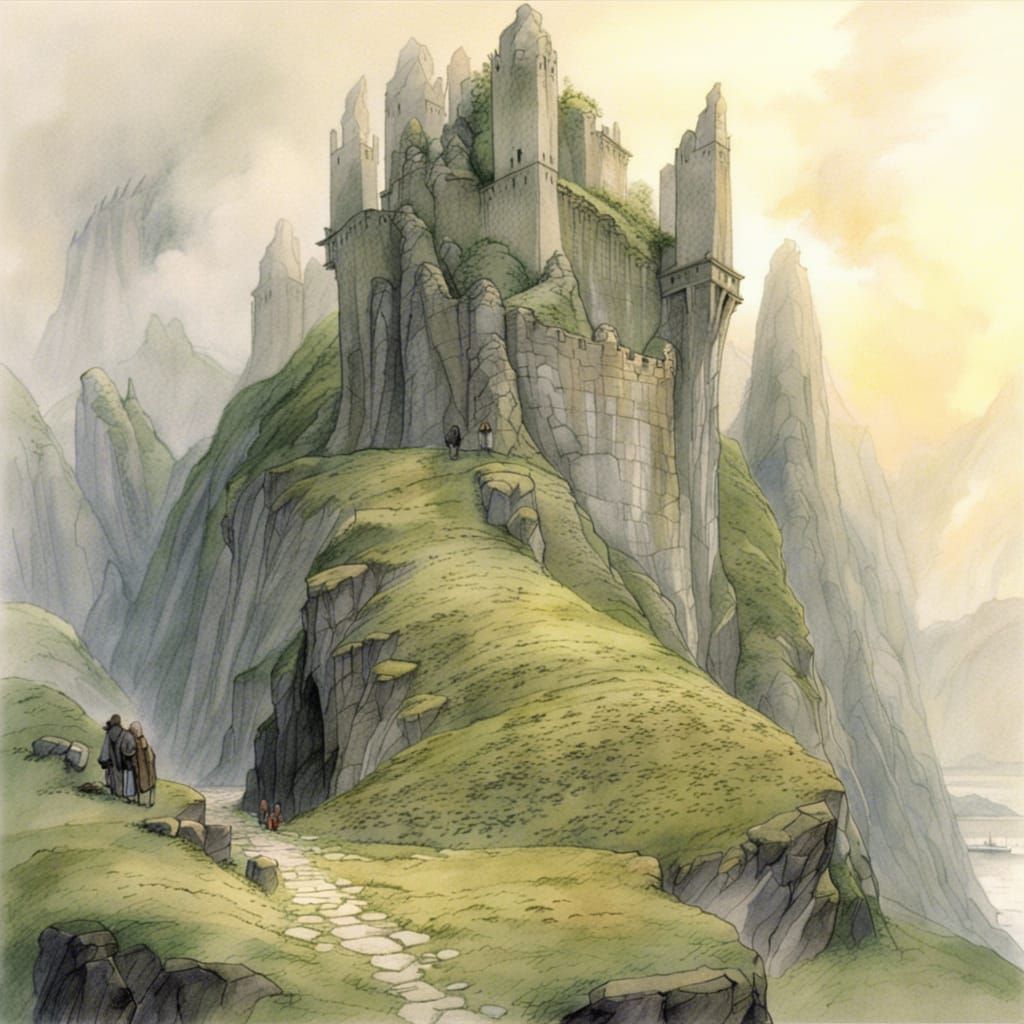 "This used to be the great watchtower of Aman Sûl"