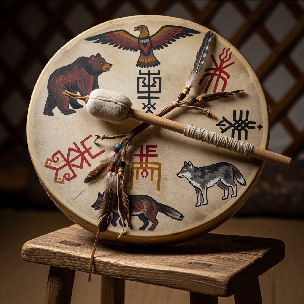 a shaman's frame drum