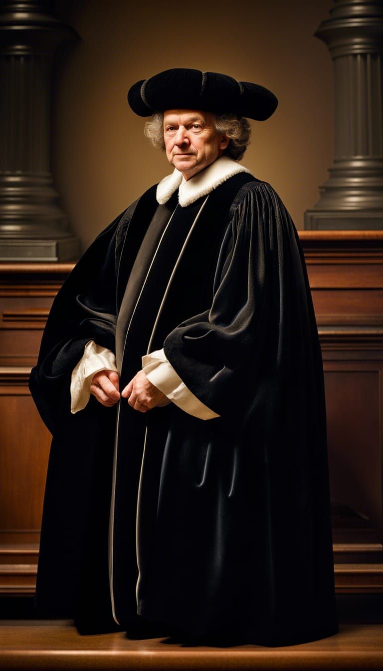 The Judgment of Solomon: Rembrandt work as Judge