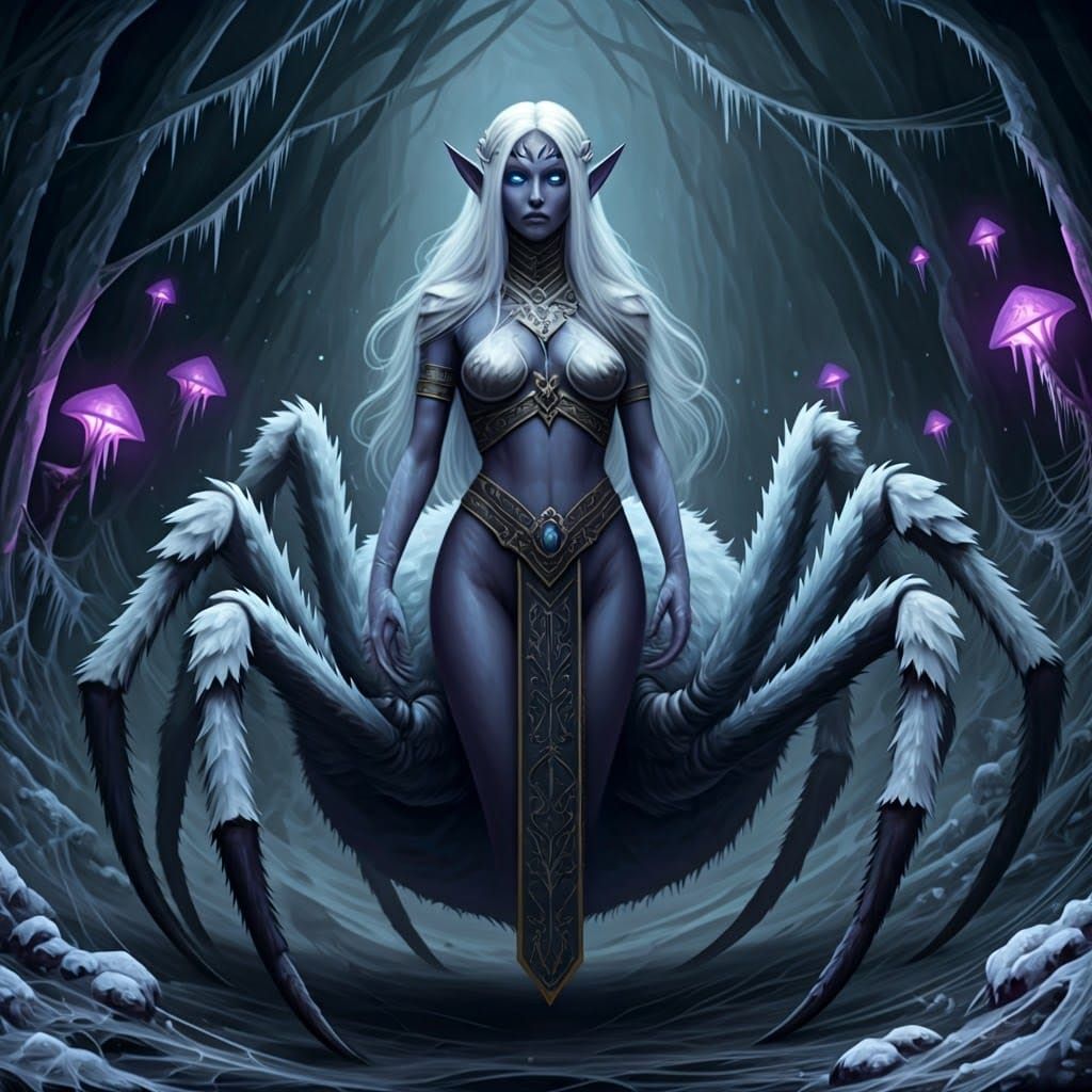 Ghostly Drider: Avatar of Cold Cruelty