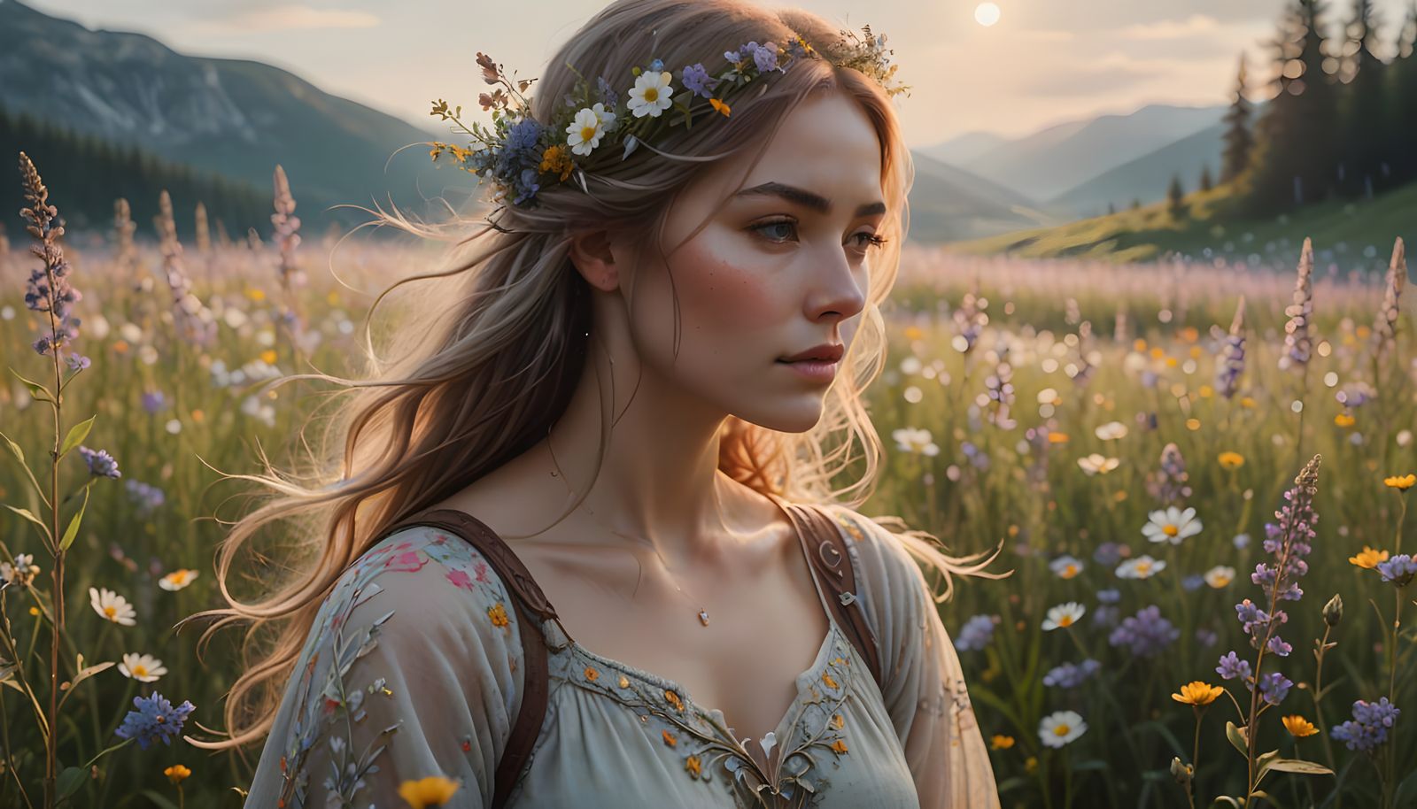 Nordthra Goddess Embracing Hope and Renewal