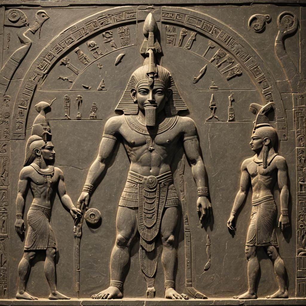 Anunnaki Gods: AI Generated Image