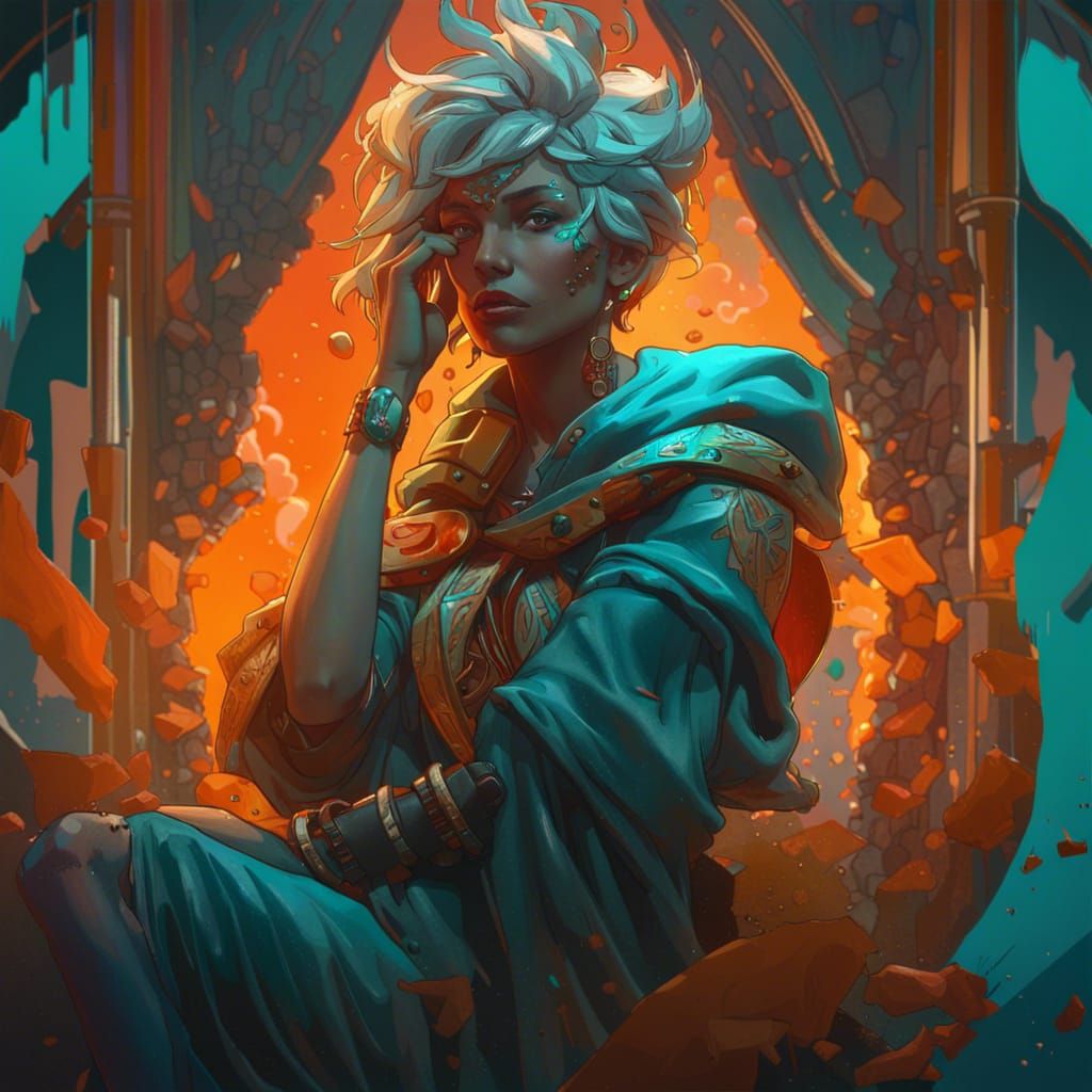 Hyperdetailed Top Shoota Concept Art in Unreal Engine