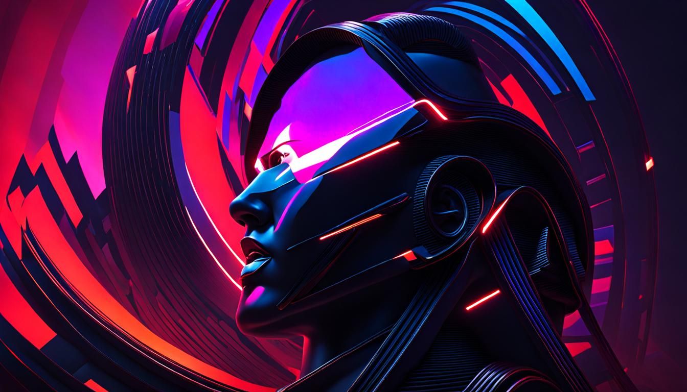 Abstract Image of Words Offsetting Emotion