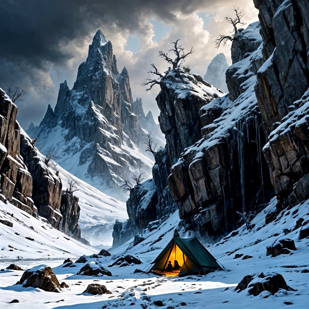 Survivalist Endures Fierce Mountain Storm