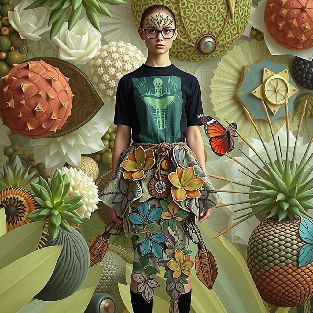 Fashion Meets Futurism in Biomimicry Chic