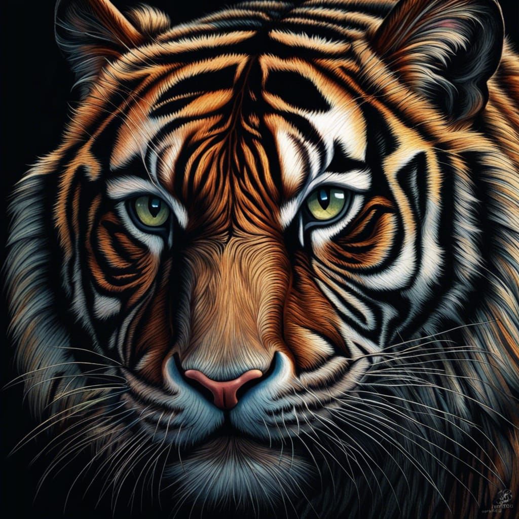 Tiger Portrait