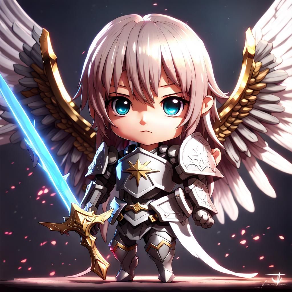 angel knight Chibi