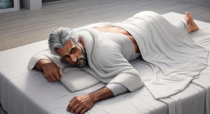 Wolf Shifter on Crystalline Healing Bed