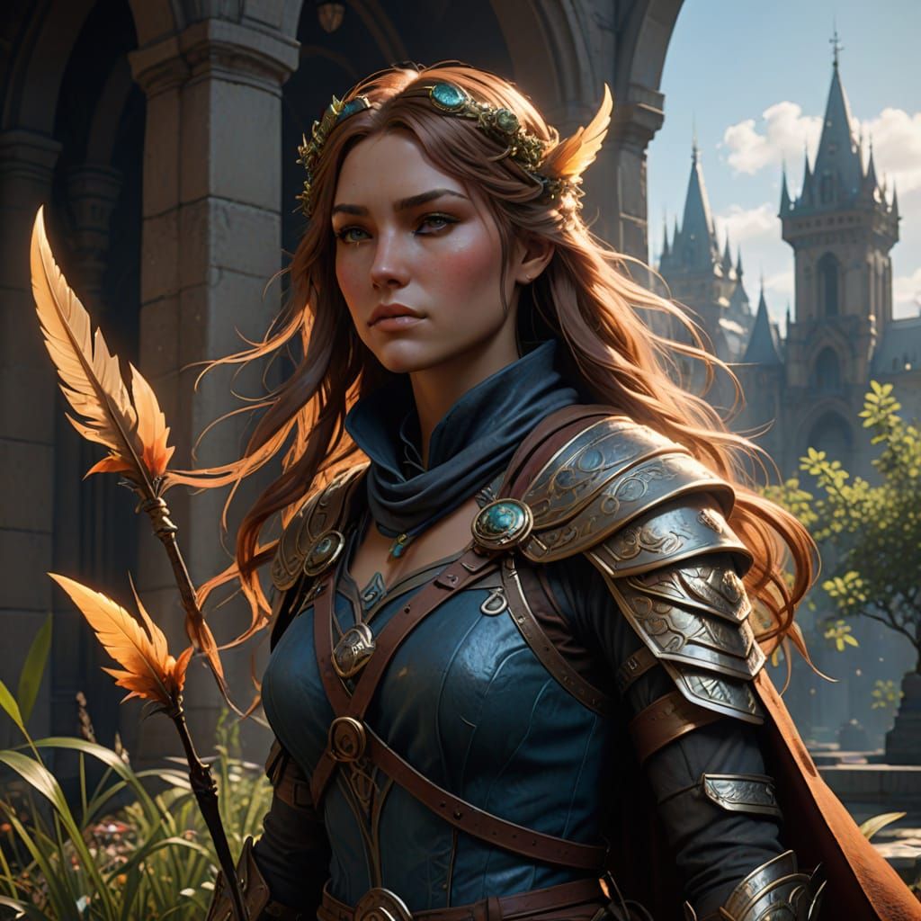 Briar Swiftwind: Dark Fantasy Art by Greg Rutkowski