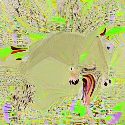 Disturbing AI Image of a Screaming Person