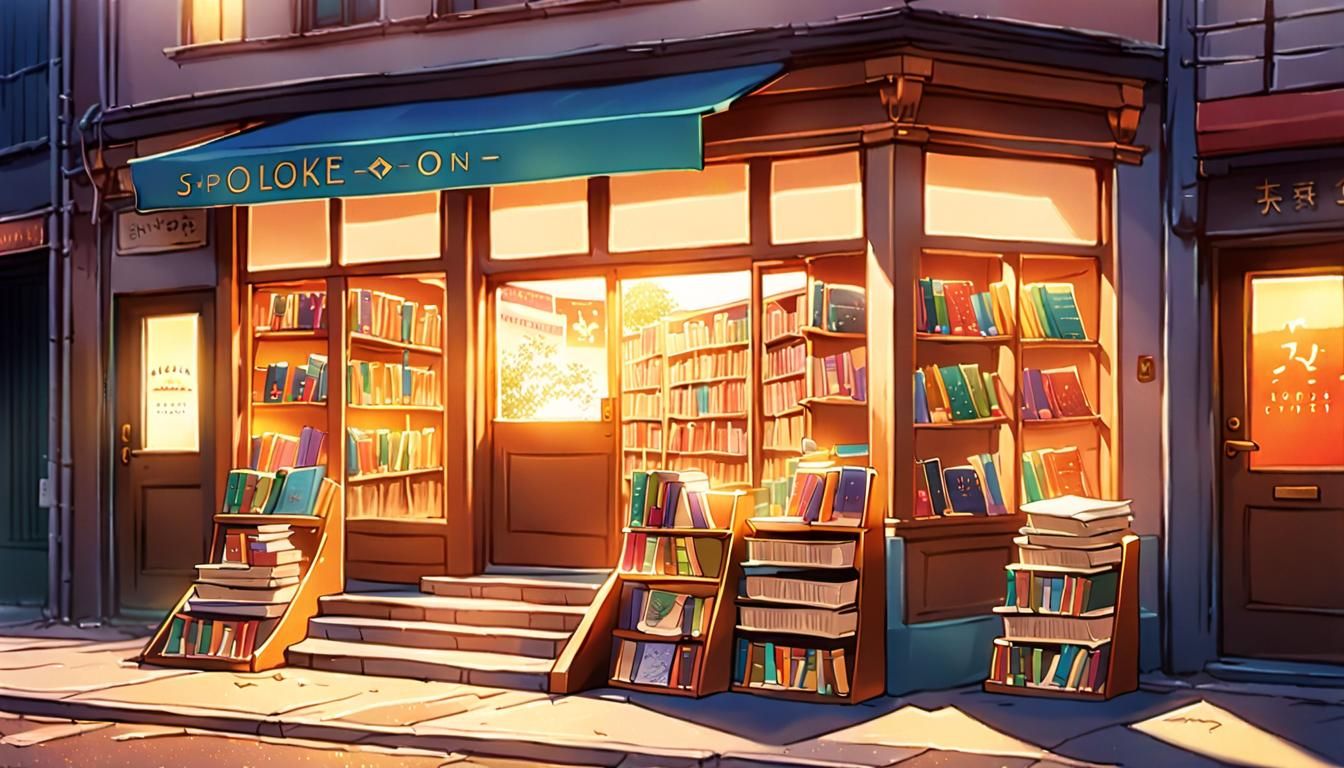 Golden Bookstore Haven