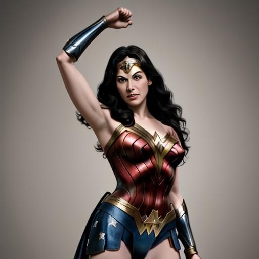 Wonder Woman 1830s uncle sam style