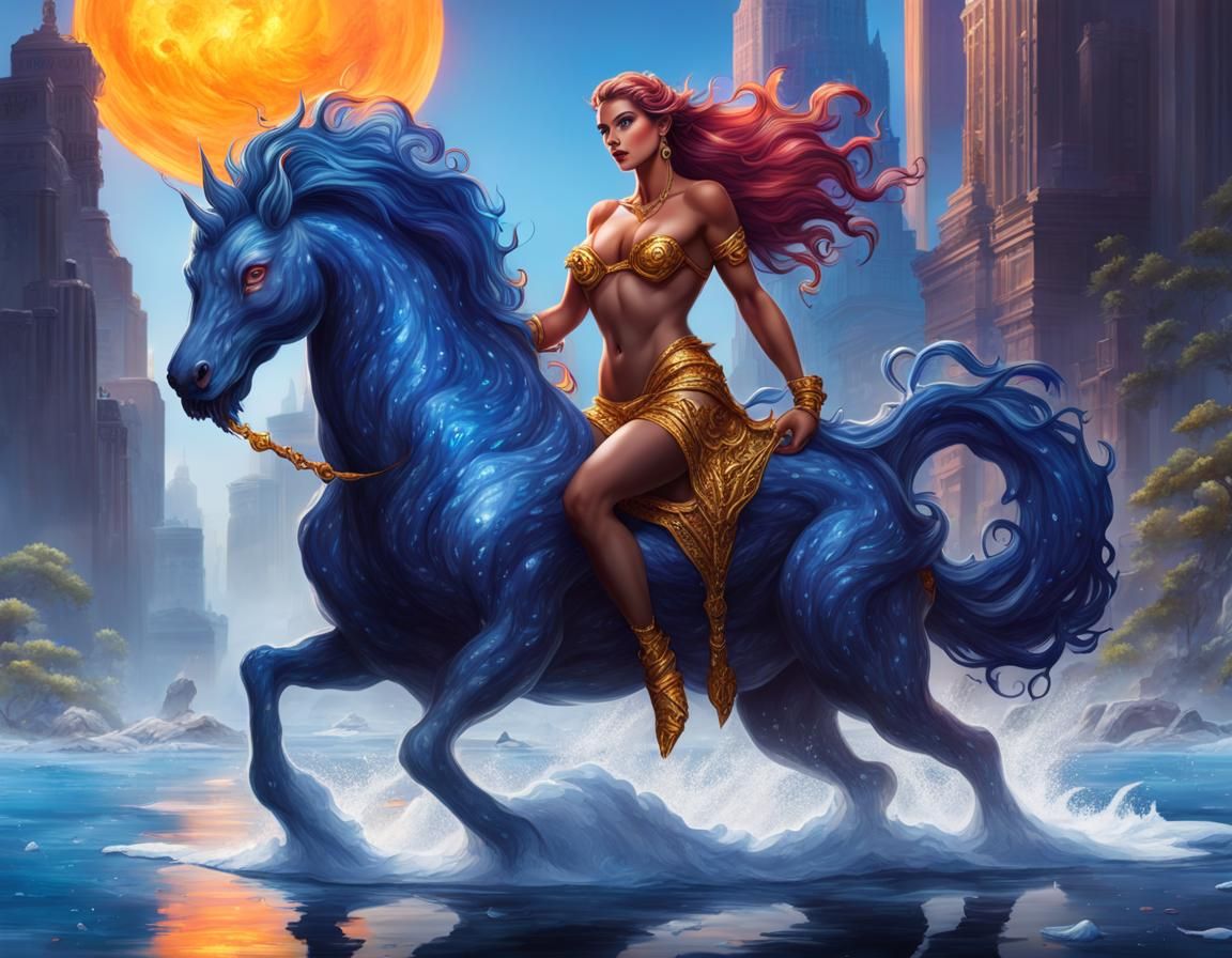 Slime Centaur: A Liquid Mythological Creature