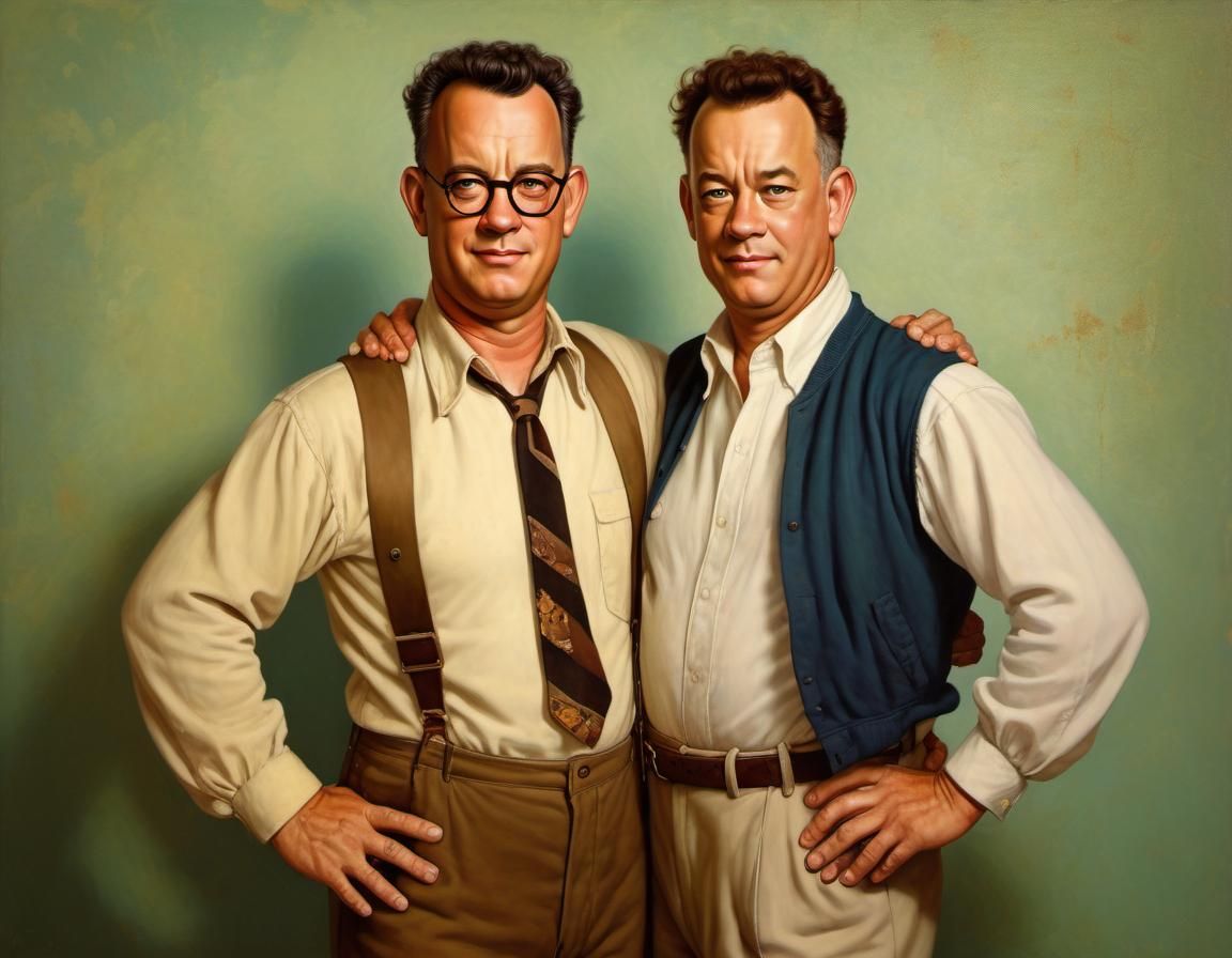 Classic Portrait Inspired by Pin-Up Art