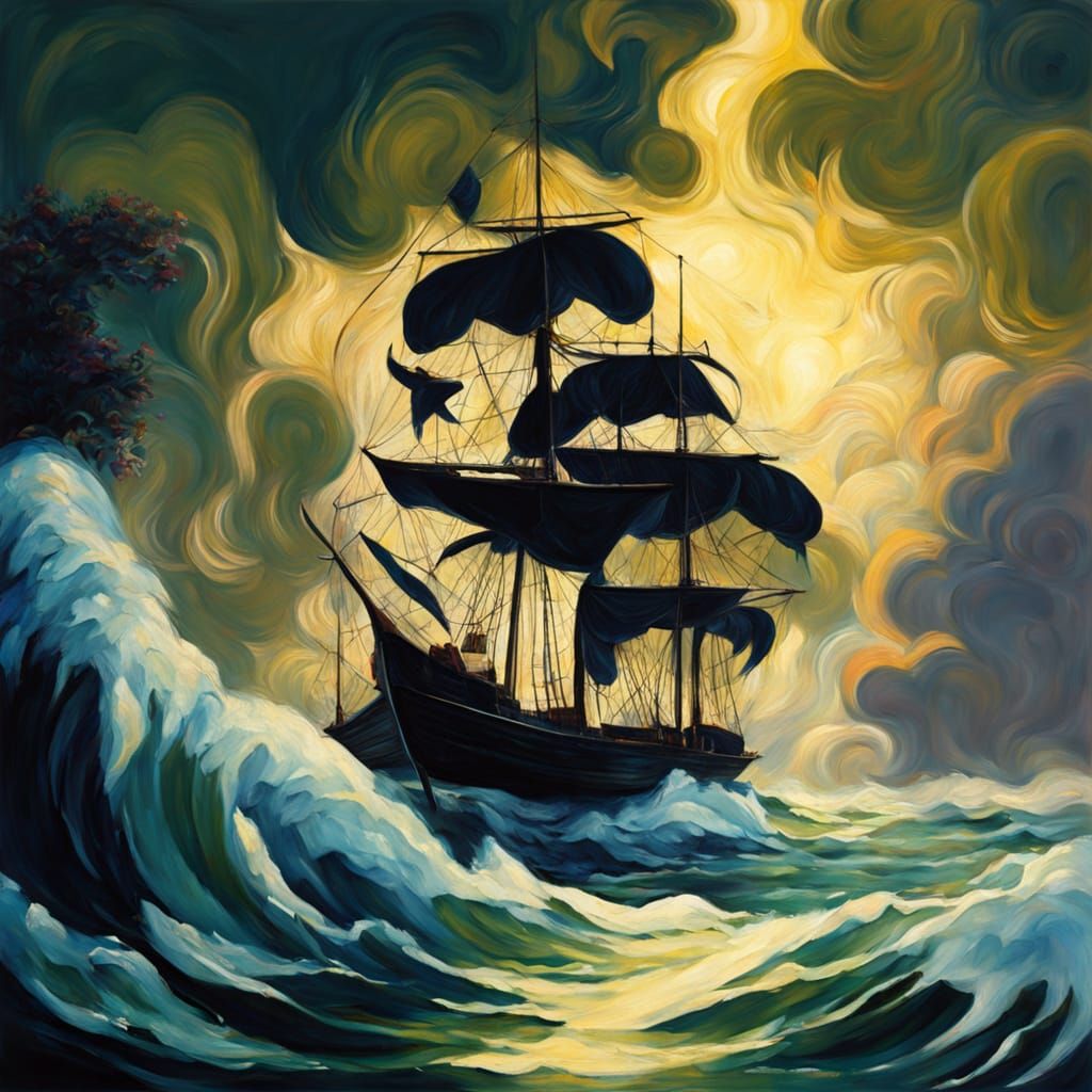 Dark Rainforest Birds & Flowers in Textured Acrylic