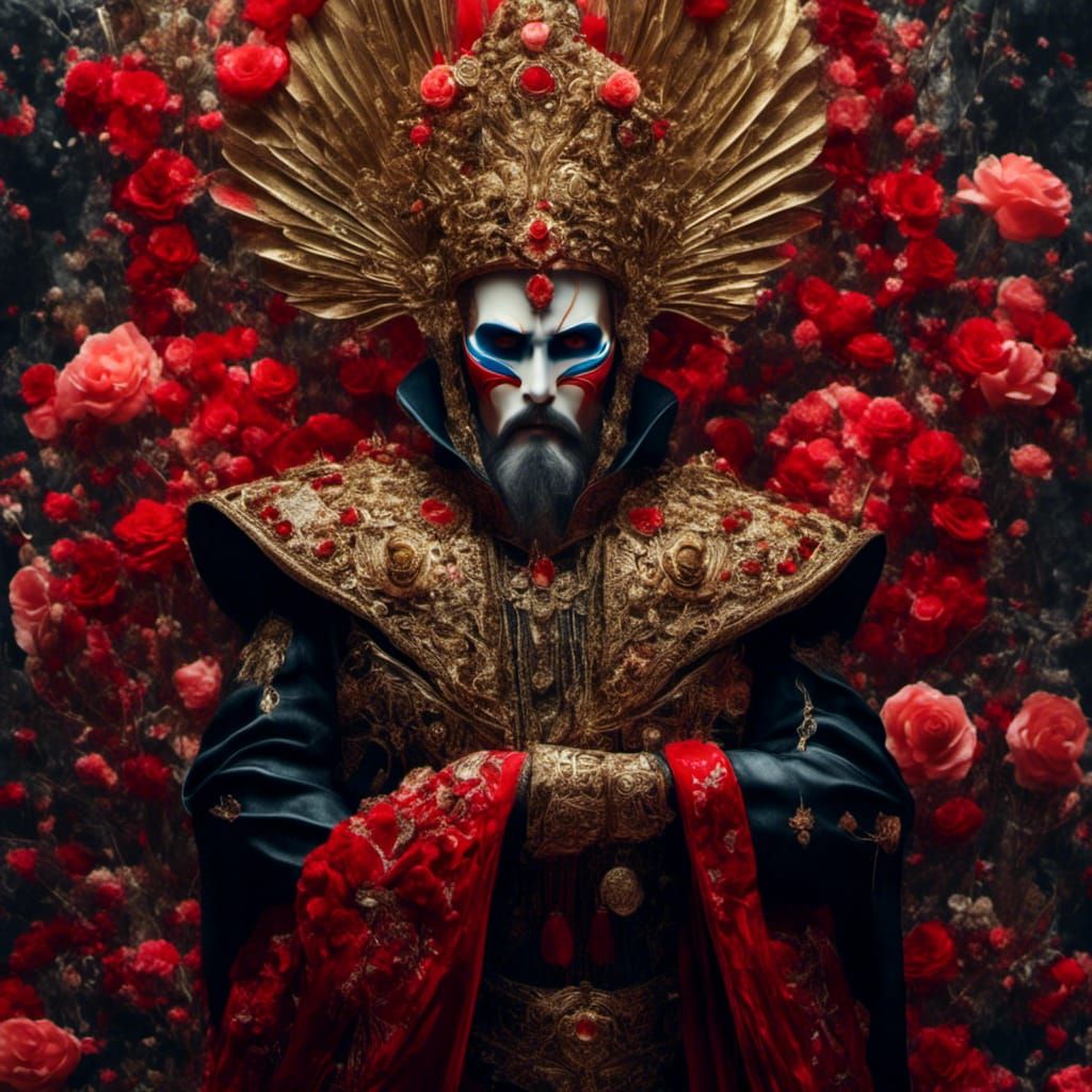 Hyperrealistic Portrait: Ivan The Terrible and Maria Nagaya