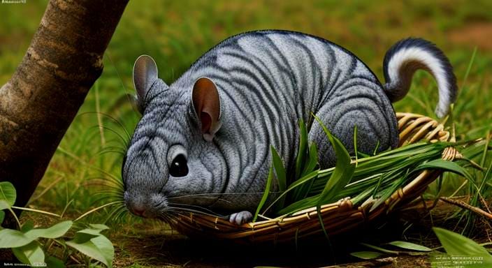Chinchilla in Peru: National Geographic Style