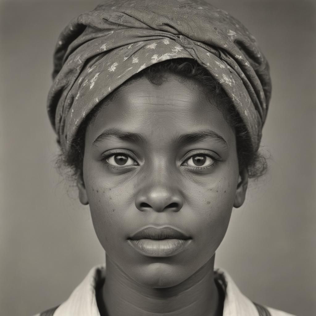 Depression Era Americana: Portrait of a Black Woman
