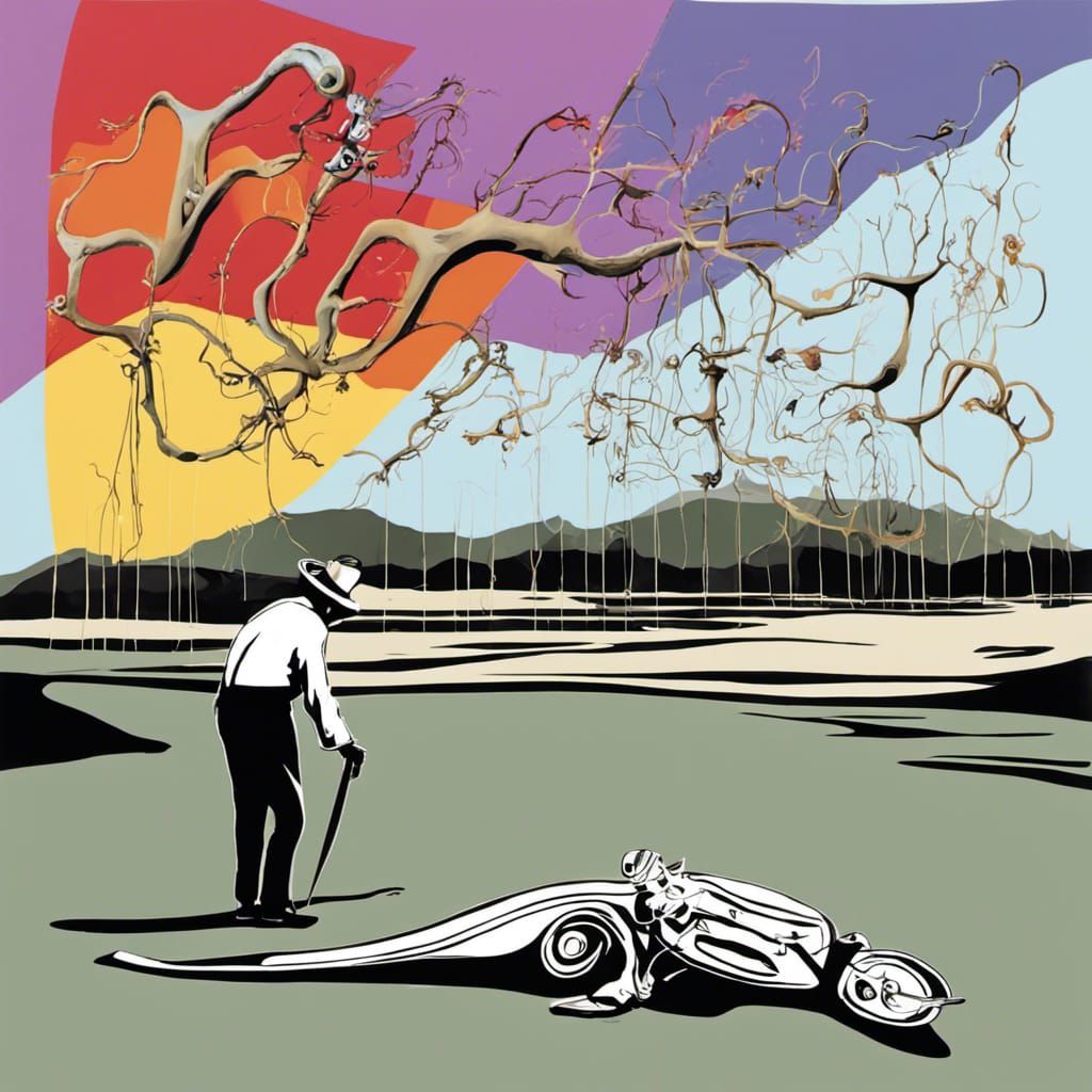 Surreal Interpretation of 'Dali' by AI