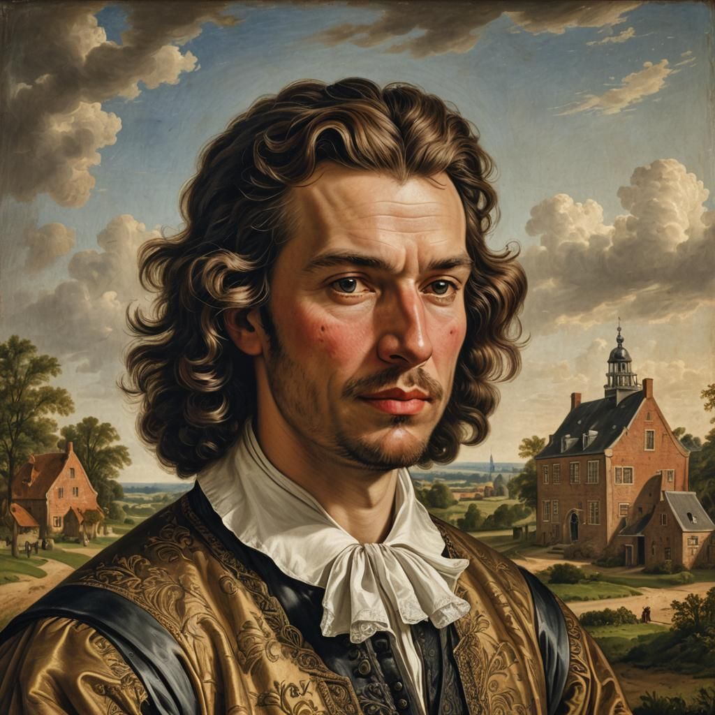 Dutch Golden Age Portrait of Cornelis Benjaminsz Aleman