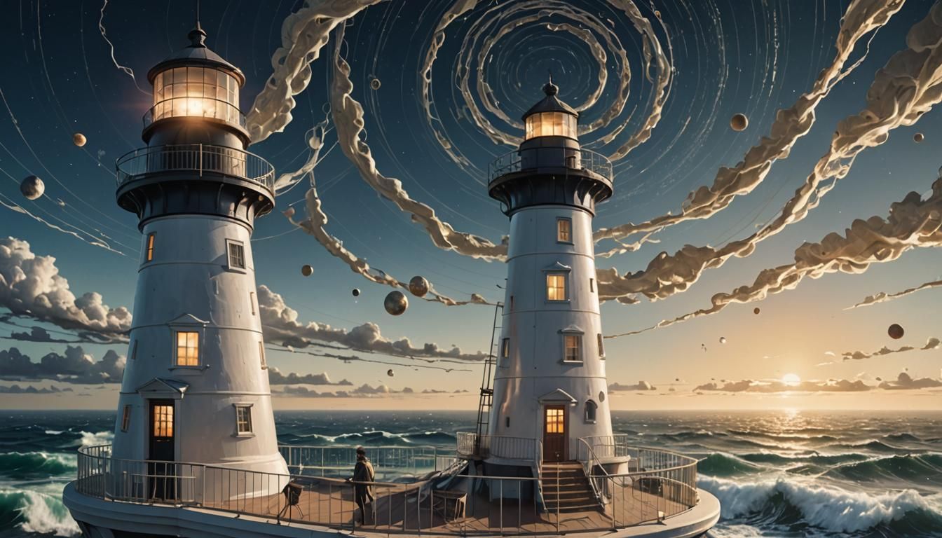 Unravelled Multiverse Voyager at Lighthouse