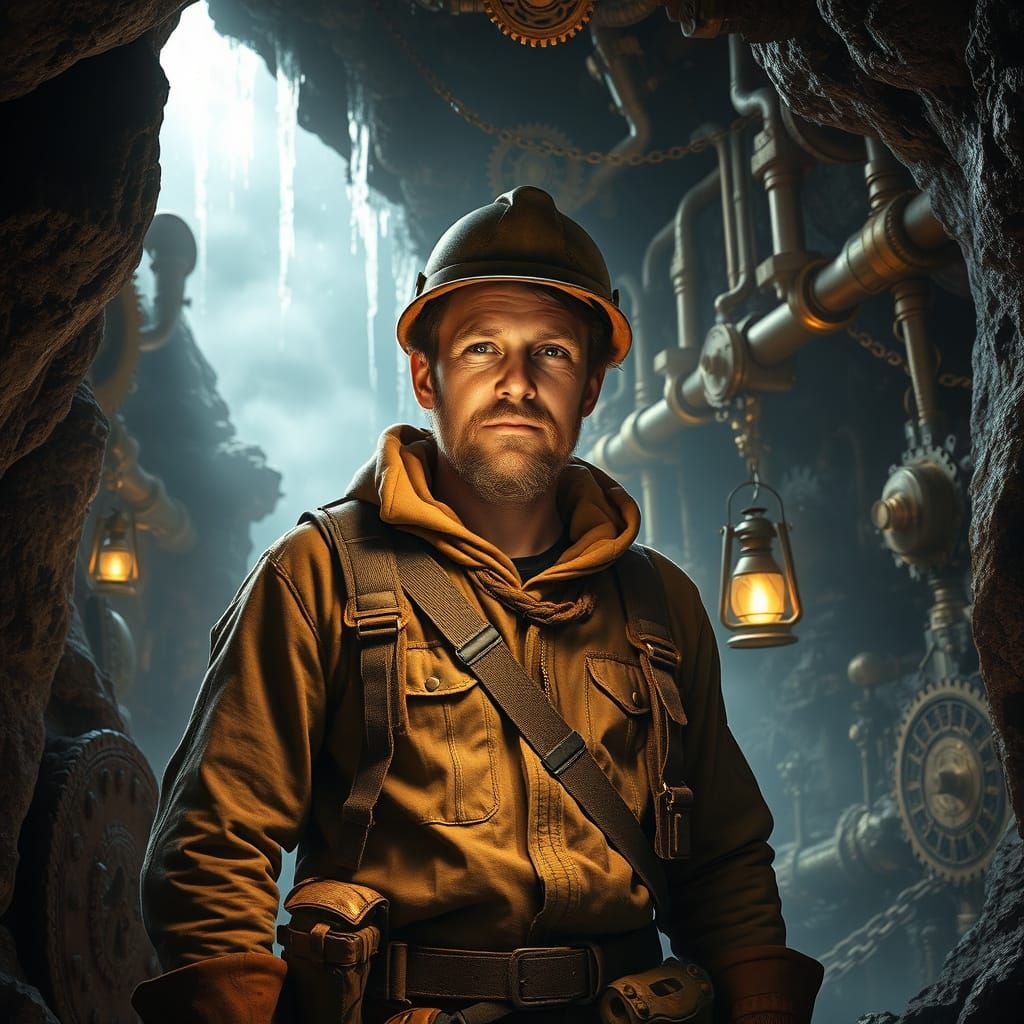 Steampunk Explorer Uncovers Lost Civilization