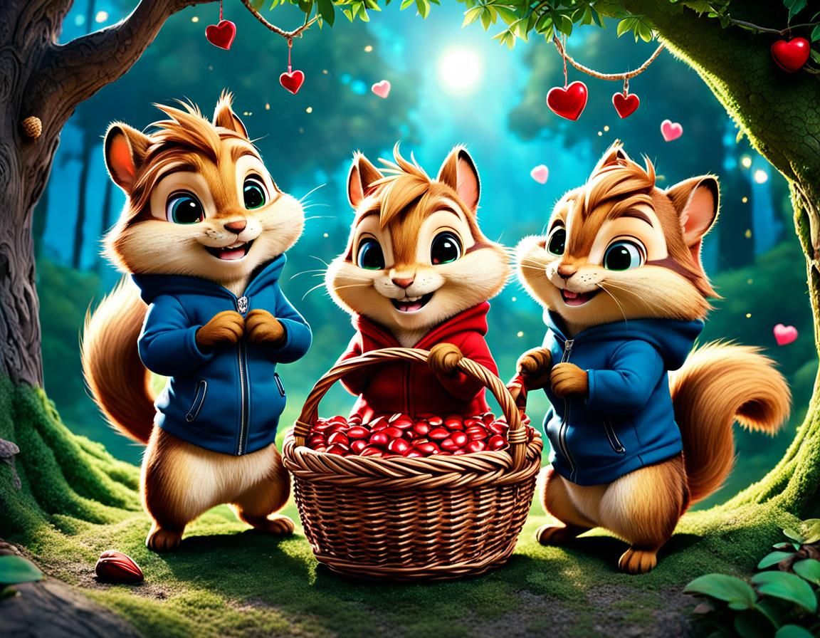 Alvin and the Chipmunks (Alvin, Simon & Theodore)