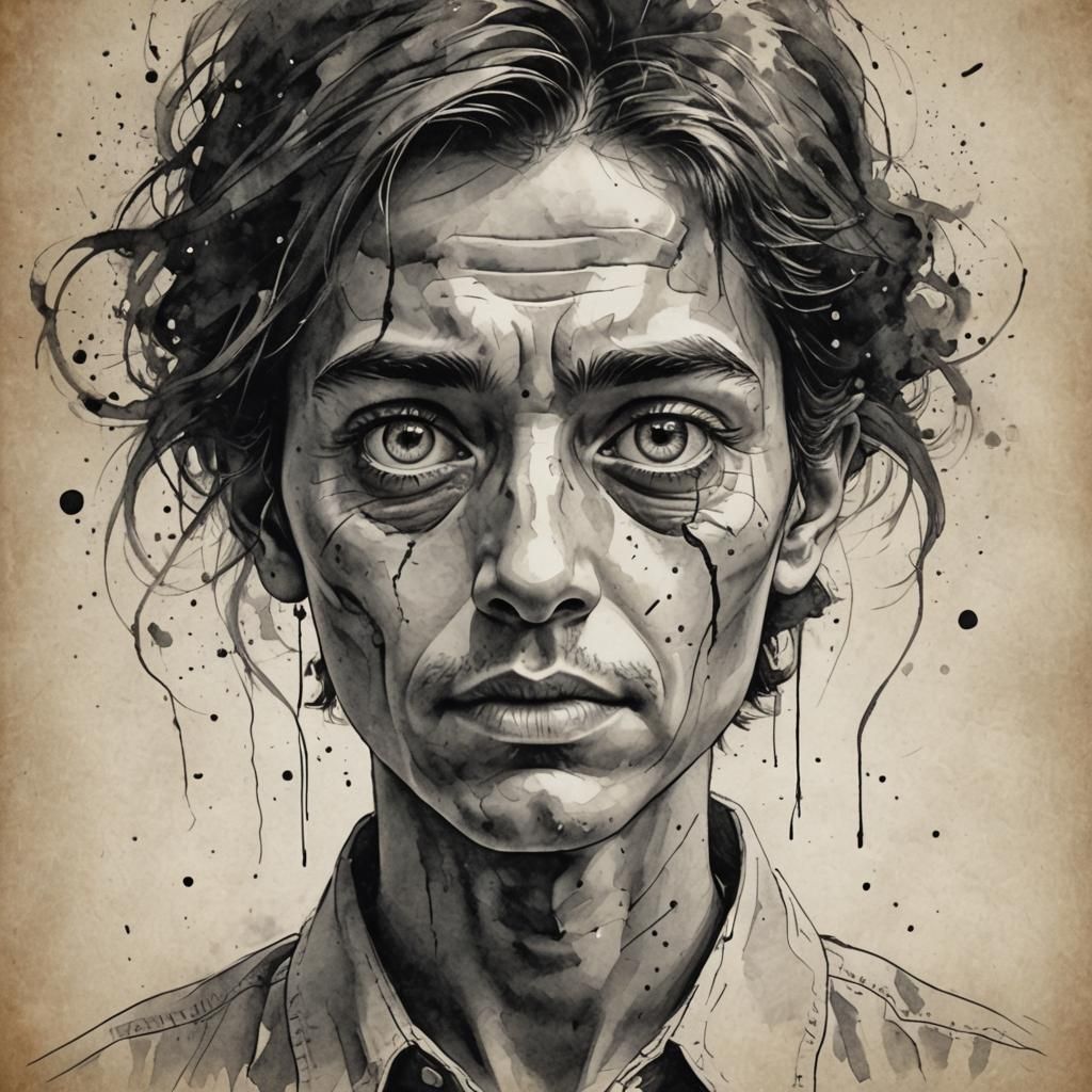 AI Generated Vision of Intellect and Emotion