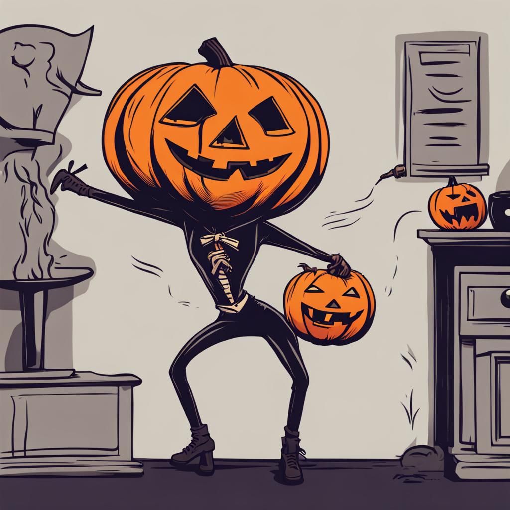 Jack O' Lantern Twerking