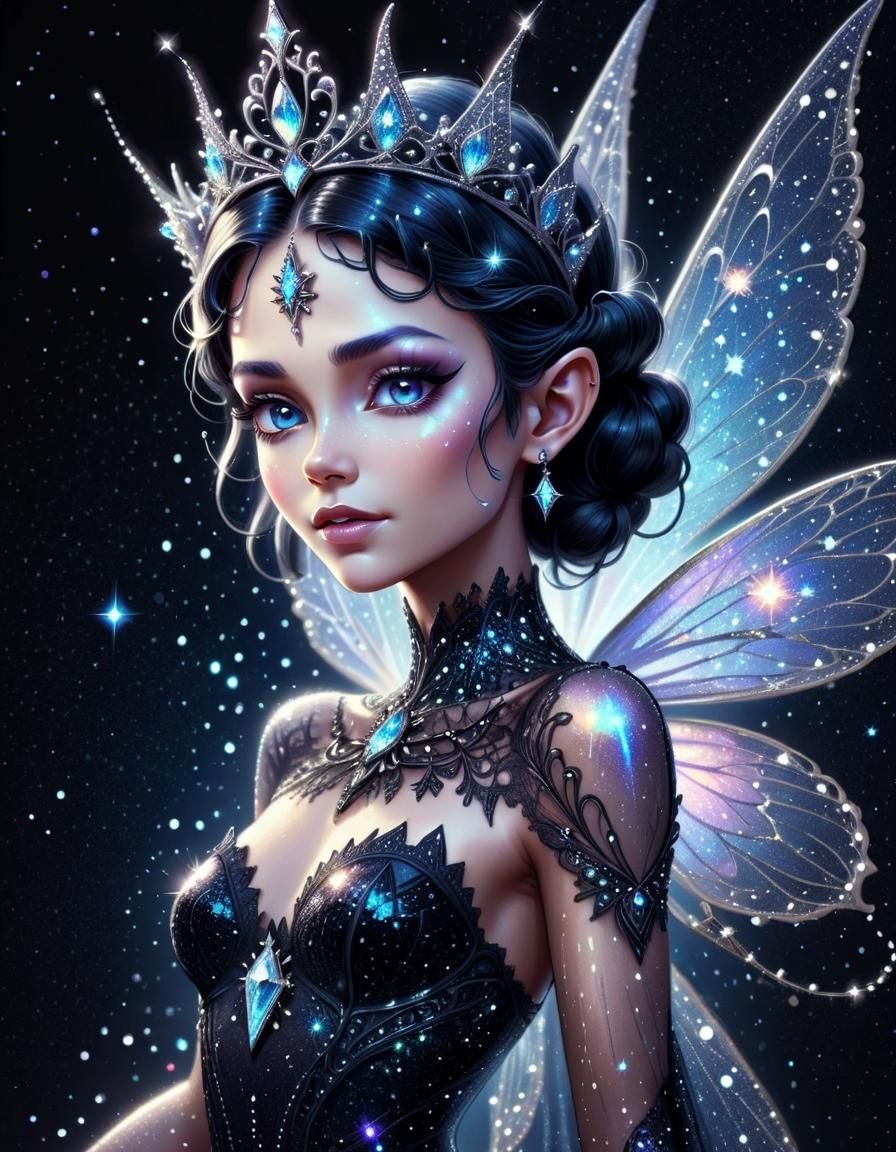 Sparkling fairy princess