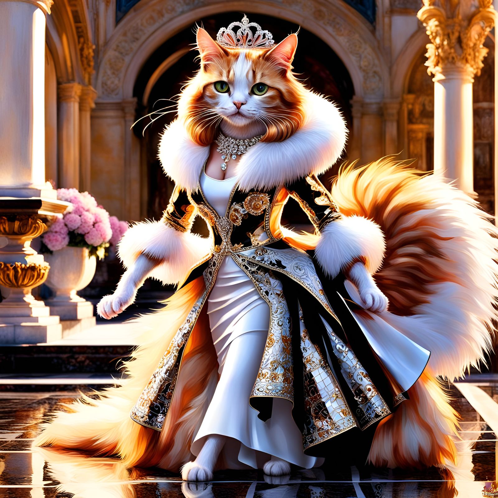 Bella Catwalks "Donatella Versace Prefect Nights Collection".