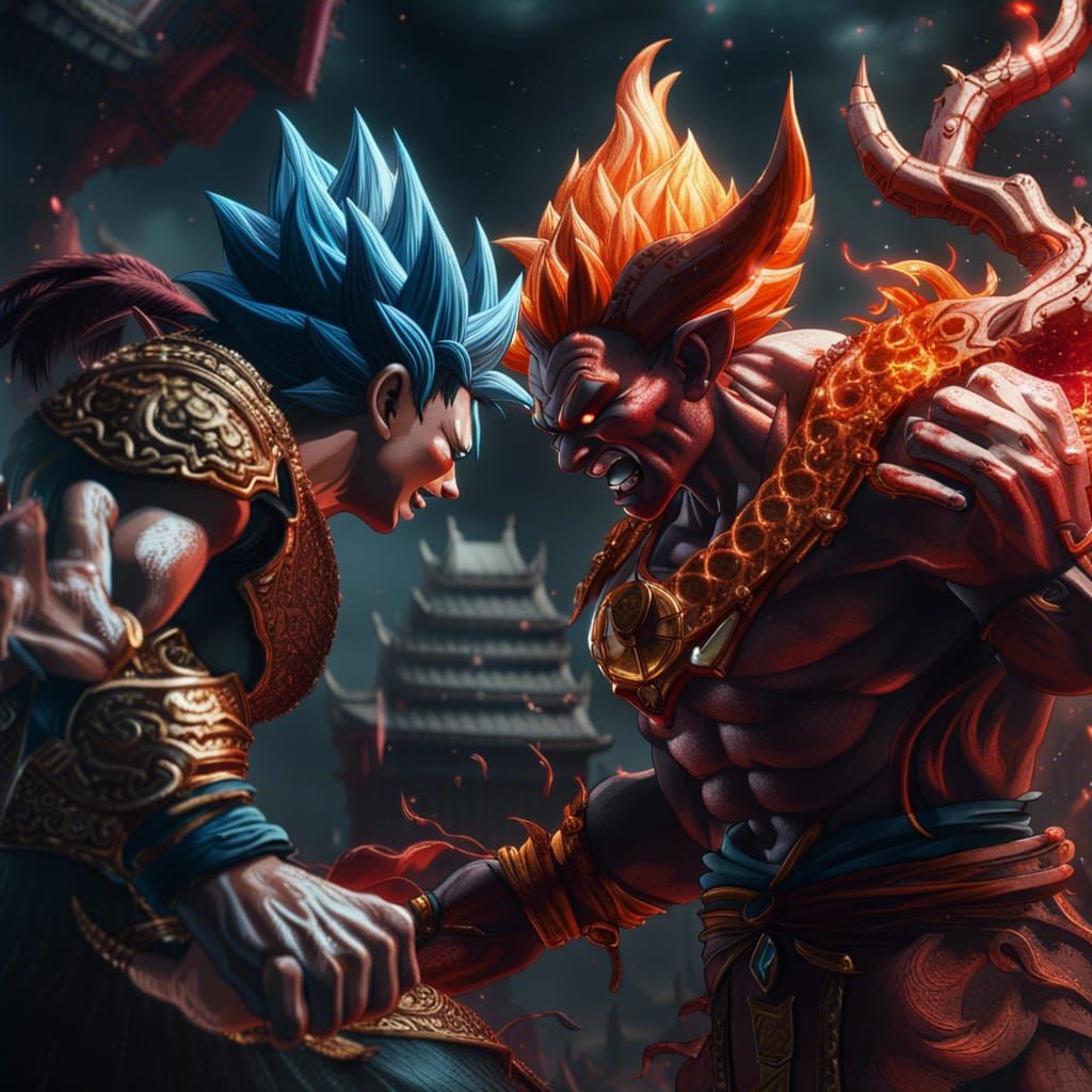 Goku vs The devil