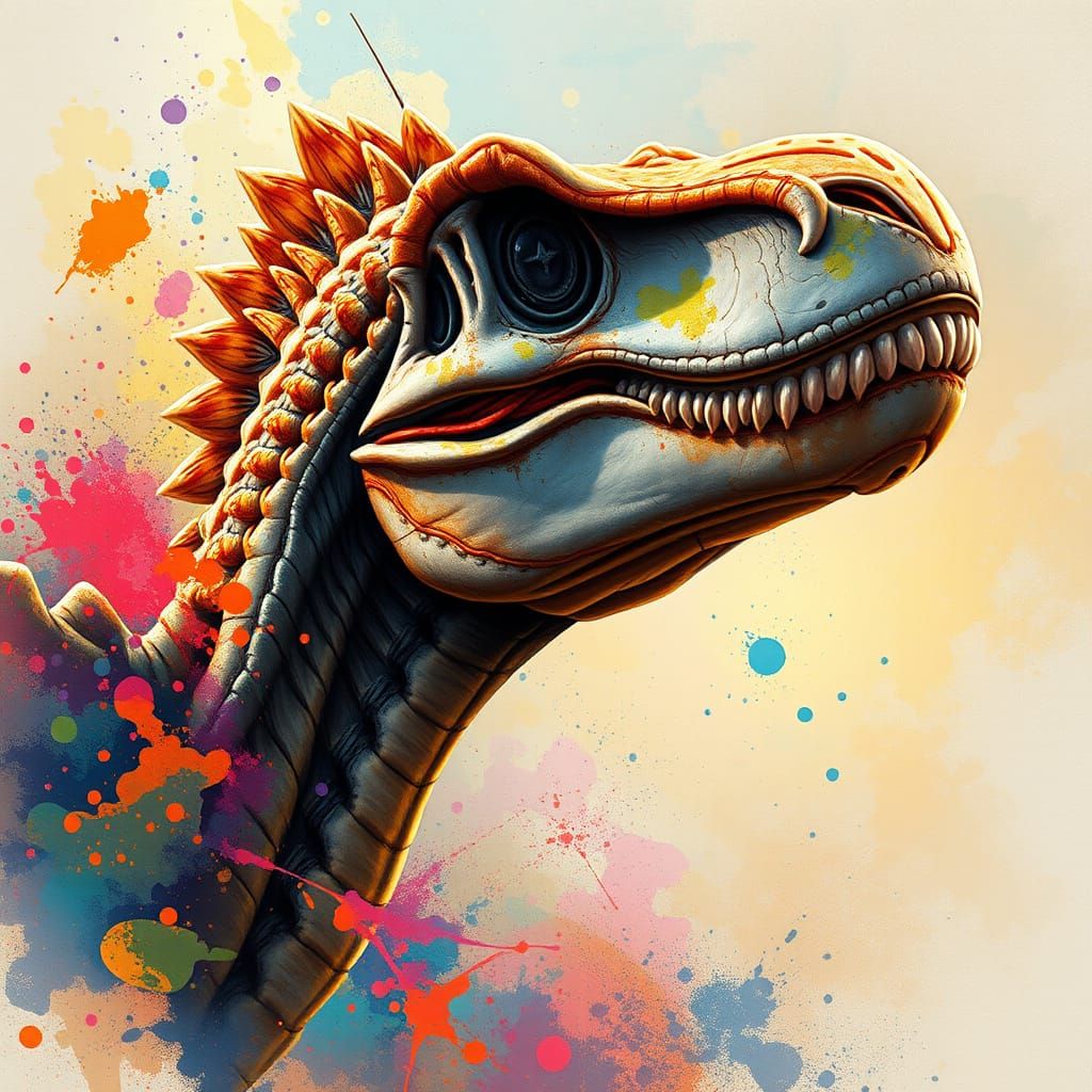 Hyperrealistic Spinosaurid Concept Art